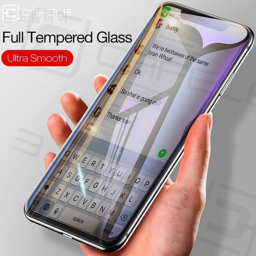 Cafele Full Coverage Screen Protector for iPhone 13 14 Pro Max XR XS MAX 8 7 6 plus Clear Tempered Glass for iPhone 11 X Glass