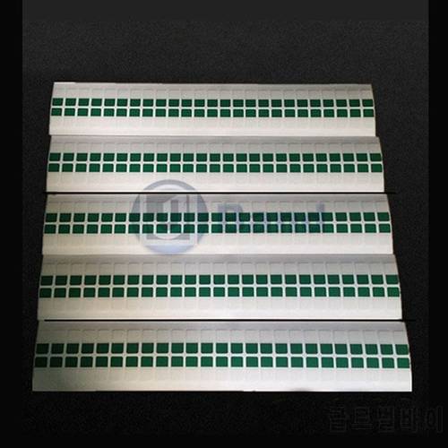 1000pcs Oca glue joint easy tear stick Red and green flag polarization tore OCA optical plastic protective film laminating