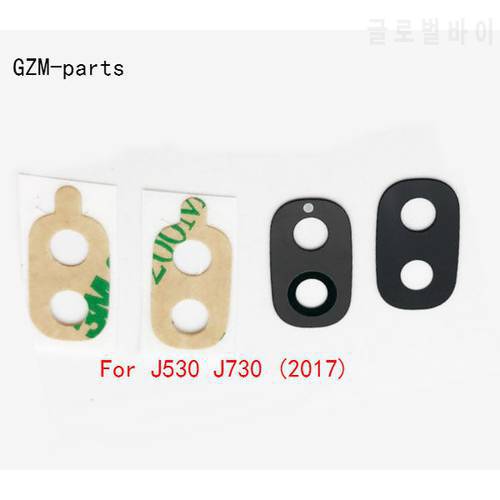 5pcs/lot For Samsung Galaxy J3 J5 J7 2015 / J530 J730 2017/J510 J710 2016 Back Rear Camera Glass Lens Replacement Parts