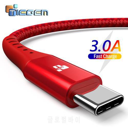 TIEGEM usb c cable type c cable Fast Charging Data Cord Charger usb cable c For Samsung s21 s20 A51 xiaomi mi 10 redmi note 9s 8