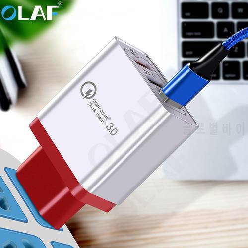 OLAF USB Charger Quick Charger 3.0 For iPhone XS Max XR X 10 Fast Charging Adapter Mobile Phone Chargers For Xiaomi Redmi Note 7