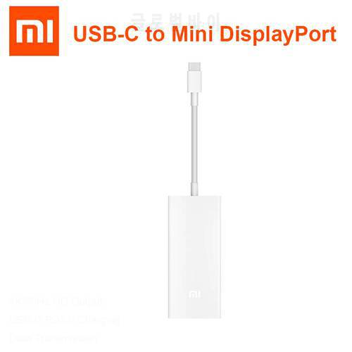 Original Xiaomi PD 3.0 Macbook USB-C to Mini Displayport Multifunction Adapter Cable Smart Charger For Laptop Tablet Type-C port