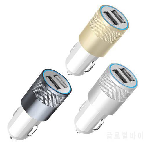 Universal Dual USB Car Charger Adaper 2 Port Quick Mobile Phone Charger 2A 1A XGP For iPhone Samsung Galaxy xiaomi Charger Car