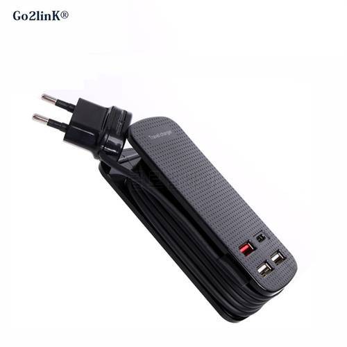 Quick Charge QC 3.0 Fast Type C QC3.0 USB-C Mobile Cell Phone Charger for Mi6/LG v20/HTC U11/10/ZTE axon 7/nubia z11/mini/s