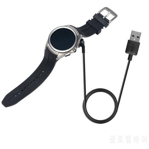 USB Magnet Charging Cord Charger Cable For LG Urbane 2 W200 Edition Smart Watch -R179 High Quality Black