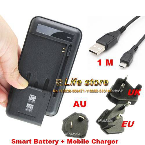 EU/UK/AU USB Desktop Dock Cradle Battery Mobile Phone Charger+USB Cable For LG V10,X mach,Vodafone Smart first 7,Smart ultra 6