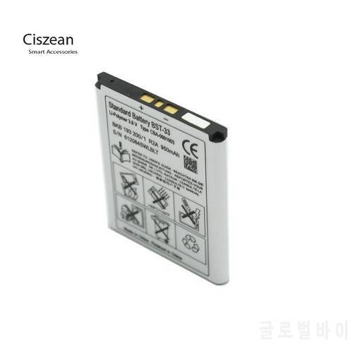 Ciszean 1x BST-33 950mAh Smart Phone Replacement Battery For K530 K790 K790i K790C K800 K800i K810i K818C W595C T700 C702 G705