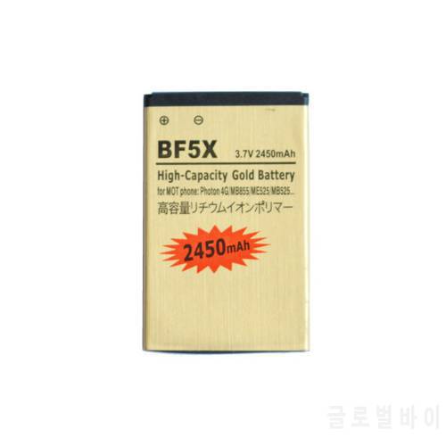Ciszean 2450mAh BF5X SNN5877A Gold Replacement Battery For Motorola Photon 4G MB855 ME525 MB525 Defy mini XT532 MB520 XT862