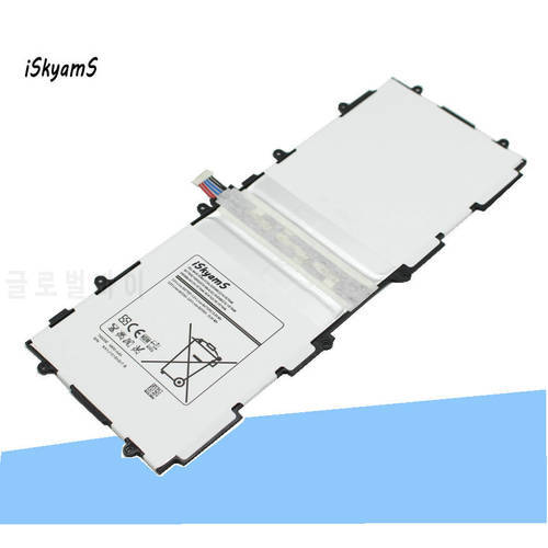 iSkyamS 1x 6800mAh T4500E / T4500C Replacement Battery For Samsung Galaxy Tab Tablet 3 10.1 P5200 P5210 P5220 P5213