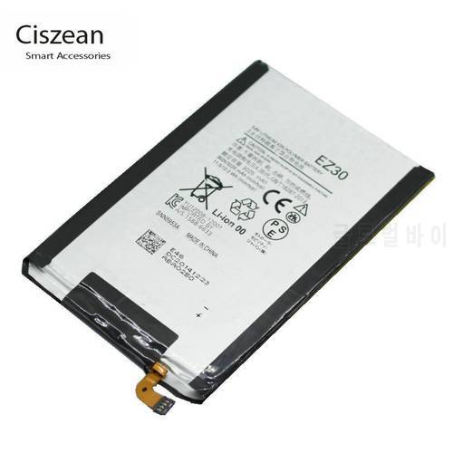 Ciszean 1x EZ30 3220mAh /12.2Wh Replacement Battery For Motorola Nexus 6 Google XT1115 XT1110 xt1103 nexus6 Batteries