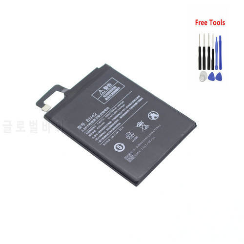1x Real 4000 / 4100mAh Replacement Battery For Xiaomi Redmi 4 for 2G RAM 16G ROM Edition BN42 Batteria Batteries + Tool