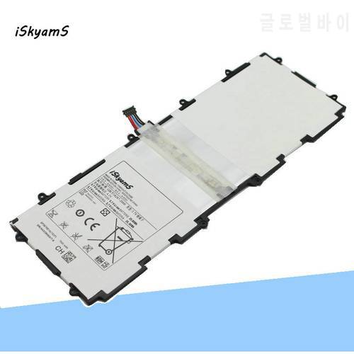 iSkyamS 1x 7000mAh SP3676B1A(1S2P) Replacement Battery For Samsung Galaxy Tablet Tab 2 Note 10.1 P5100 P5110 P7500 P7510 N8000