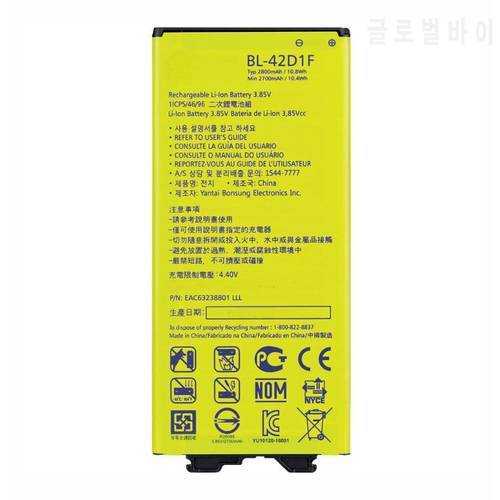 1x New 2800mAh BL-42D1F Replacement Battery For LG G5 VS987 US992 H820 H840 H850 H830 H831 H868 F700S F700K H960 H860N LS992