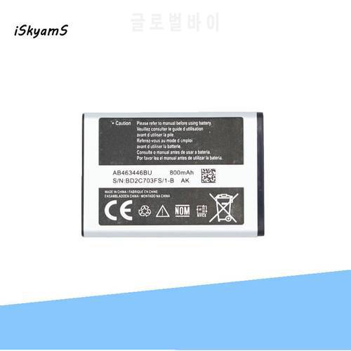 iSkyamS 1x 800mAh AB463446BU Replacement Battery For Samsung SGH GH E251 E258 E350 E428 E500 X208 E900 E908 C512 X630 X680