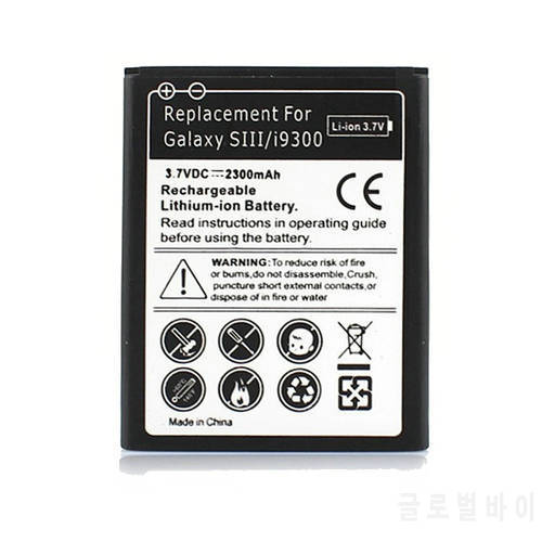 Ciszean 1x 2300mAh EB-L1G6LLU Replacement Battery For Samsung Galaxy S3 III i9300 I9308 I9305 T999 L710 i747 i535 L300 S960L