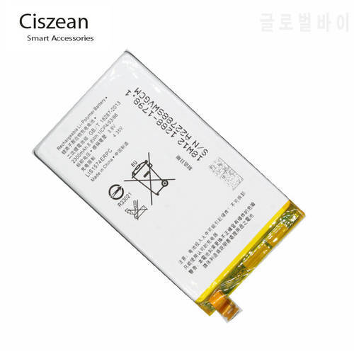 Ciszean 1x 2300mAh LIS1574ERPC Battery For Sony Xperia E4 E4G Dual E2104 E2105 E2114 E2115 E2124 E2003 E2006 E2053 E2033 E2043