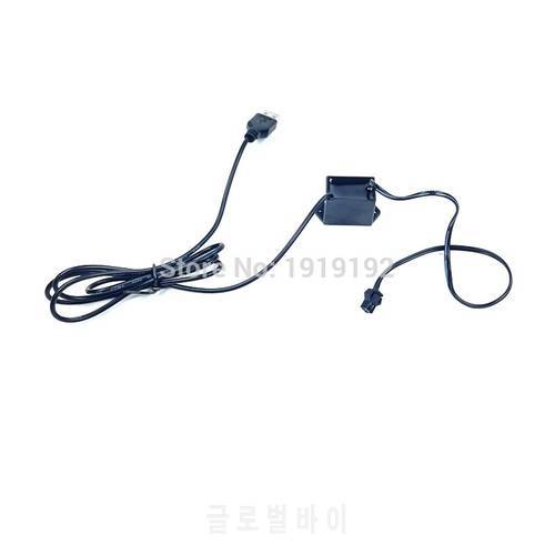 5V USB EL wire inverter powered by Mobile battery for loading EL wire and EL strip with toys/craft party decoration
