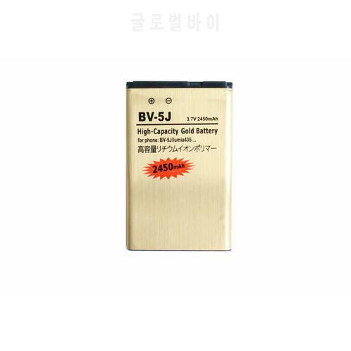 Ciszean 2450mAh BV-5J / BV 5J / BV5J Gold Replacement Battery For Microsoft Nokia Lumia 435 Lumia435 532 RM1069 1071 ect