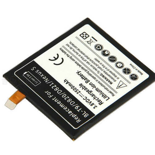10pcs/lot 2500mAh Replacement Li-ion Battery For LG Google Nexus 5 E980 D820 D821 BL-T9 BLT9 BL T9
