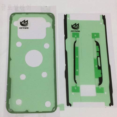For Samsung Galaxy S8 G950 G950F LCD Screen Front Frame Adhesive Glue Tape And 10Pcs Back Cover Door Sticker Glue Tape 10Pcs