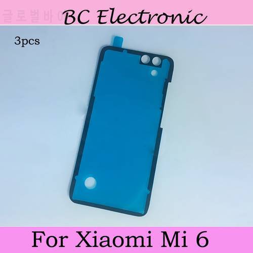 For Xiaomi mi6 Mi 6 Battery back cover case 3MM Glue Double Sided Adhesive Sticker Tape For Xiao mi mi6 Mi 6