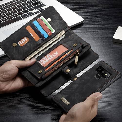 For Samsung Note 10 9 8 Case Cover Real Leather Silicon Cover for Note 8 Fundas Case for Samsung Galaxy Note 9 Note10 Plus Cases