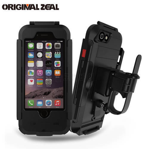 AntiShock Waterproof Bicycle Phone Holder Phone Stand Support for iPhoneX 8 7 5s 6s Motorcycle GPS Holder Support Telephone Moto
