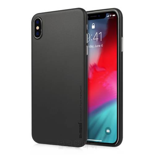 memumi Case for iPhone XS Max 6.5 2018, Ultra Thin 0.3 mm PP Matte Finish for iPhone Xs Max Slim Phone Case Anti-Fingerprints