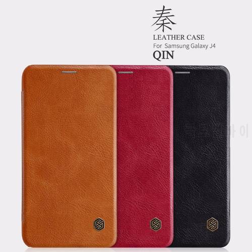 Nillkin QIN PU leather Case for Samsung Galaxy A42 5G Cover Samsung M51 J4 J6 J5 J2 Pro 2018 2017 Card Pocket bag flip cover