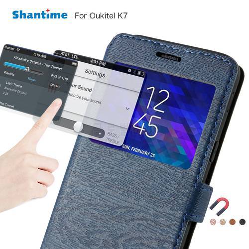 Pu Leather Phone Bag Case For Oukitel K7 Flip Case For Oukitel K7 View Window Book Case Soft Tpu Silicone Back Cover
