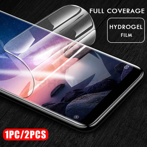 Gel 3D Protective Film For Redmi Note 10 9 5 8 Pro 7 9S Glossy Screen Protector For Xiaomi redmi 9T 9 5 Plus 10 8 Hydrogel Film