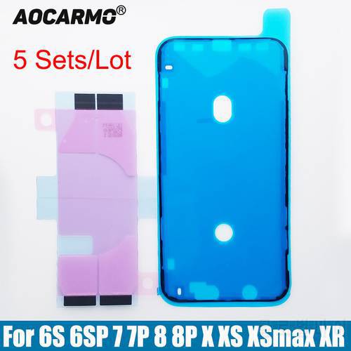 Battery Adhesive Lcd Display Frame Bezel Seal Tape Waterproof Sticker Glue For iPhone 6S 6SP 7 7P 8 8P Plus X XS XSmax XR