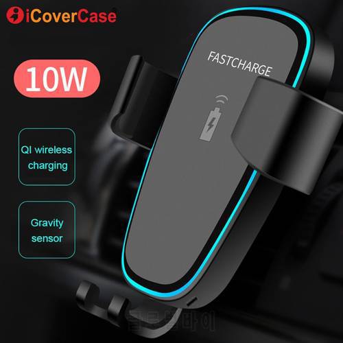 For Samsung Galaxy Note 9 8 5 Fast Charger Qi Wireless Charger for Samsung S9 S8 Plus Charging Pad Car Phone Holder Accessory