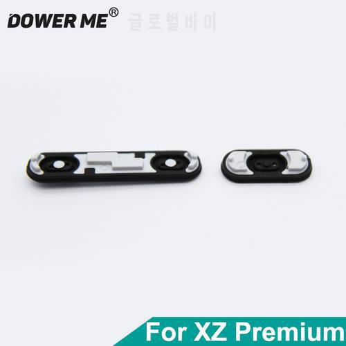 Dower Me Fingerprint Power Volume Camera Button Waterproof Rubber Ring Pad Mat For Sony Xperia XZ Premium XZP G8142 G8141