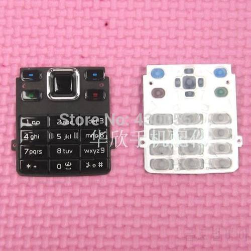 6 colors New For Nokia 6300 Housing Main Function Keyboards Buttons Cover Case Free shipping 10pcs