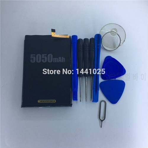 2 pieces / lot for DOOGEE BL5000 battery 5050mAh Long standby time Mobile phone battery for DOOGEE Mobile Accessories