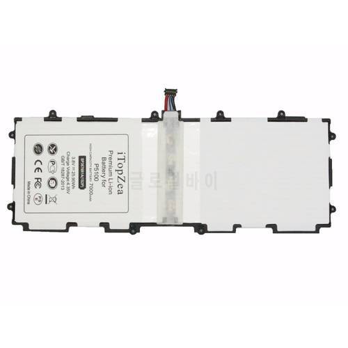 iTopZea 1PCS 7000mAh SP3676B1A(1S2P) Replacement Battery For Samsung Galaxy Tablet Tab 2 Note 10.1 P5100 P5110 P7500 P7510 N8000