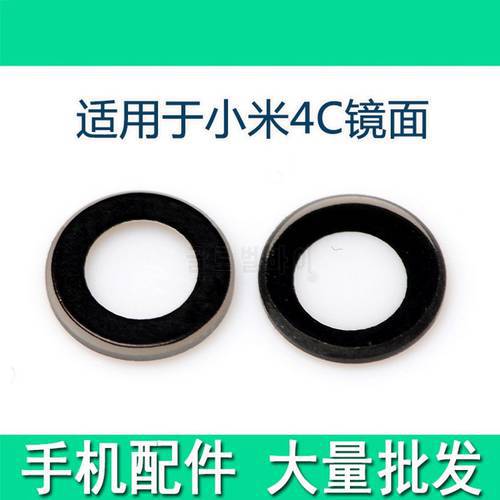 2 Pieces Rear Back Camera Glass Lens Cover For xiaomi 4C Replacement Repair Spare Parts With Stickers