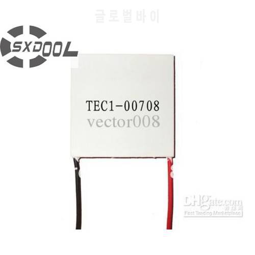 SXDOOL coolingPeltier 10mm TEC1-00708 Thermoelectric Cooler Peltier Plate Peltier Cooling Modules Manufacturer Warranty