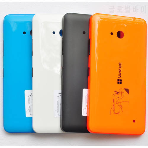 BINYEAE New Original Plastic Battery Cover For Nokia Microsoft Lumia 640 Rear Housing Back Case Door With Side Buttons