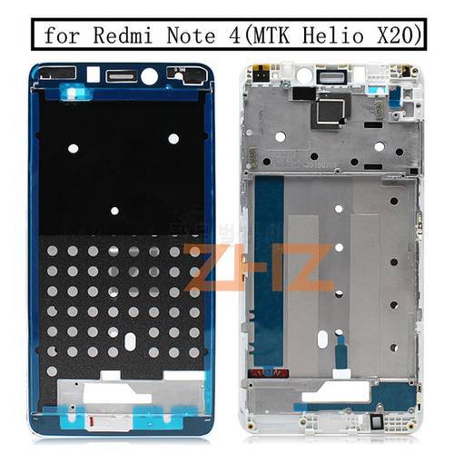 for Xiaomi Redmi Note 4 MTK Middle Frame Plate LCD Supporting Mid Faceplate Frame Bezel Housing Replacement Repair Spare Parts