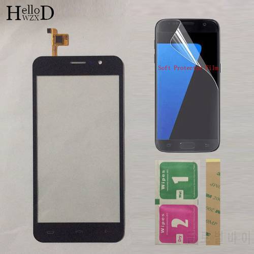 Mobile Touch Screen Glass For Homtom HT16 HT16 Pro Touch Screen TouchScreen Digitizer Touch Panel Sensor Glass + Protector Film