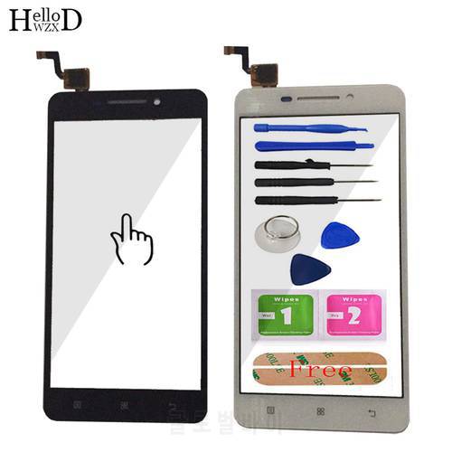 5&39&39 High Mobile Phone Touch Panel Sensor For Lenovo A5000 Touch Screen Digitizer Panle Front Glass Lens Touchscreen Adhesive