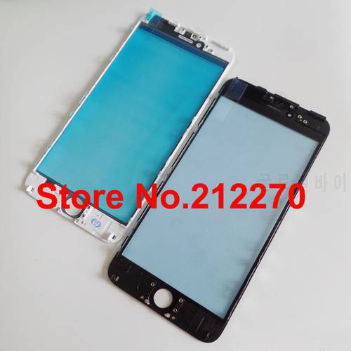 YUYOND High Quality New Front Outer Screen Glass Lens With Frame Replacement For iPhone 6 Plus 5.5