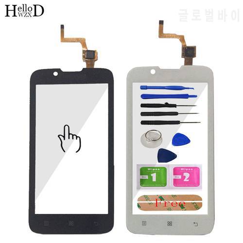 New HighGlass TouchGlass For Lenovo A328 A328T Touch Screen Digitizer Panel Front Outer Front Glass Lens Sensor Free Adhesive