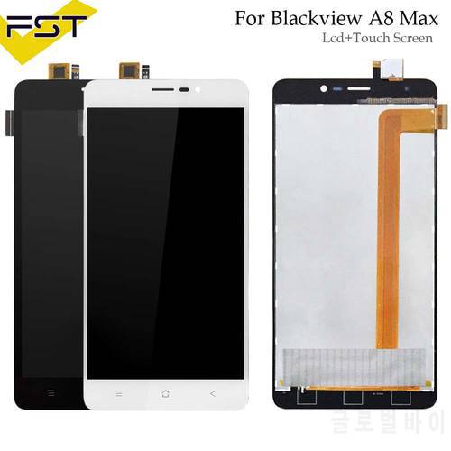 Black/White For Blackview A8 Max LCD Display+Touch Screen 5.5inch Screen for Blackview A8 Max Digitizer Assembly with Tools