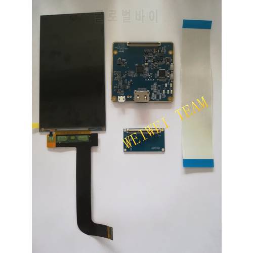 5.5 Inch 2K LCD Module 2560x1440 LS055R1SX03 Light Curing Display Photon Screen MIPI Display For VR LCD 3d Printer Projector