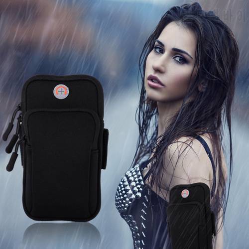 Armband For Samsung Galaxy NOTE 8 Case Universal Waterproof Cell Phone holder Running Fitness Sport Bag