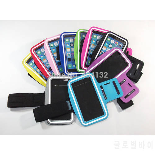 100PCS/Lot Good Quality Armbands Gym Bag For iPhone 6 Plus Sports Case Arm Band And Other Phone By DHL sherrytree
