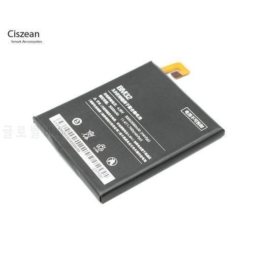 Ciszean 1x High Capacity BM 32 / BM32 3000mAh / 11.4Wh Phone Replacement Battery For Xiaomi Xiao M4 Mi4 M 4 Mi 4 16GB 64GB